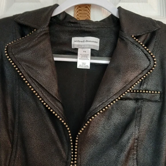 Alfred Dunner Black Women's Jacket - Picture 2 of 9